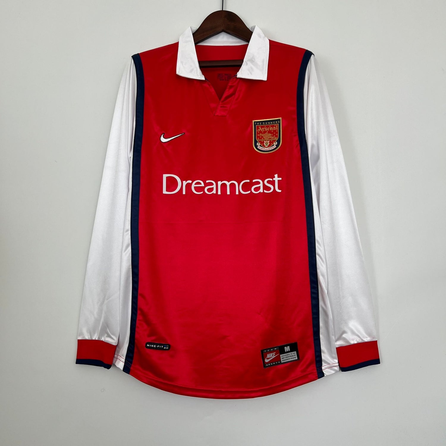 Arsenal Maillot Rétro Manche Longue 00/02