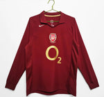 Arsenal Maillot rétro Manche Longue 05/06