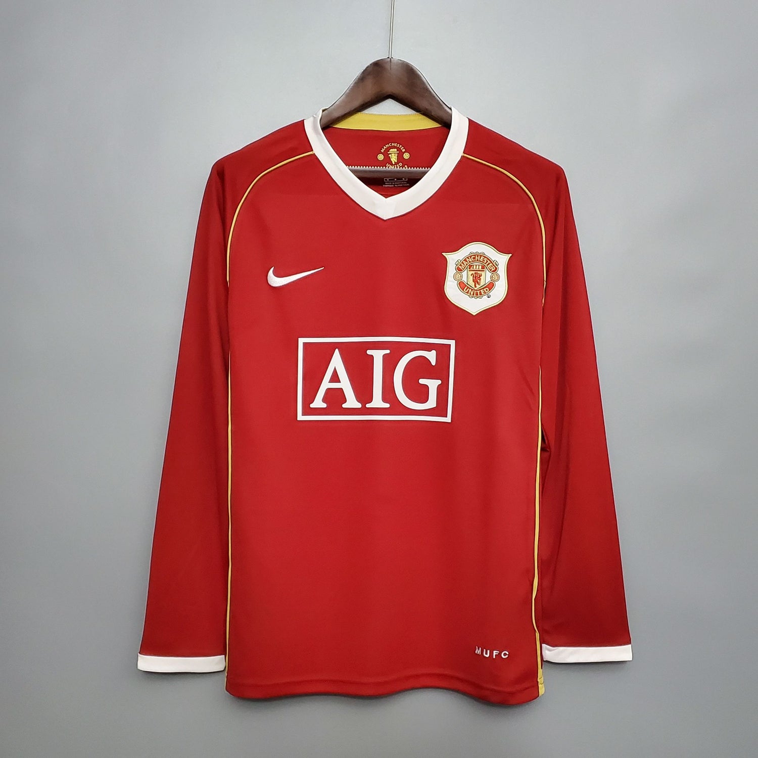 Manchester United Maillot Rétro 06/07