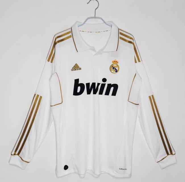 Real Madrid Maillot Rétro Manche Longue 11/12