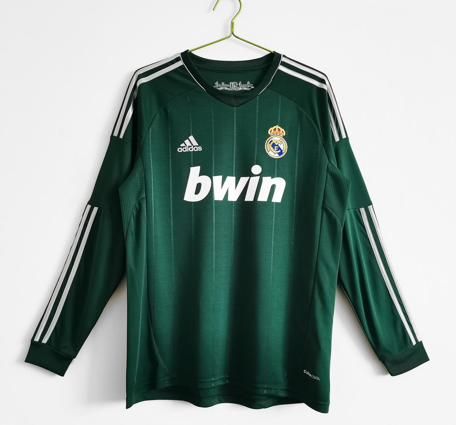 Real Madrid Maillot Rétro Third Manche Longue 12/13