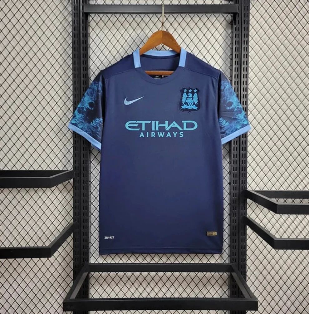 Manchester City Maillot Rétro 15/16
