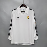 Real Madrid Maillot Rétro manche longue 2002