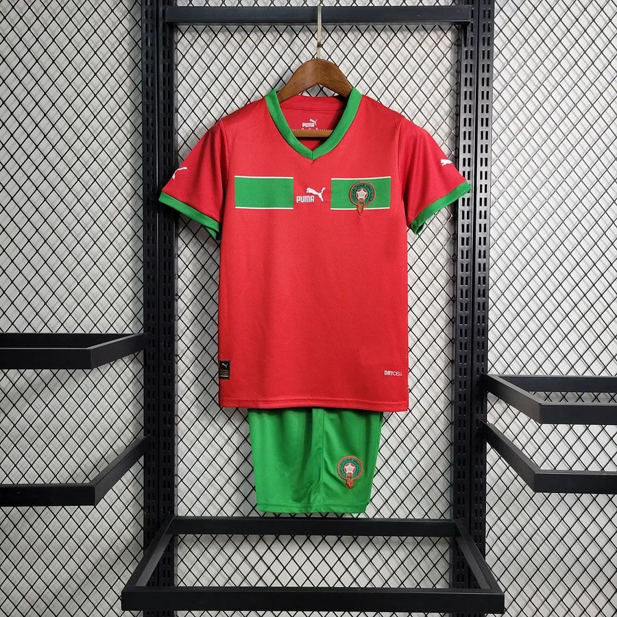Maroc Maillot Domicile 2022 - Enfant