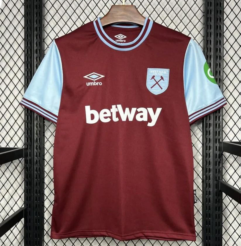 West Ham Maillot Domicile 24/25