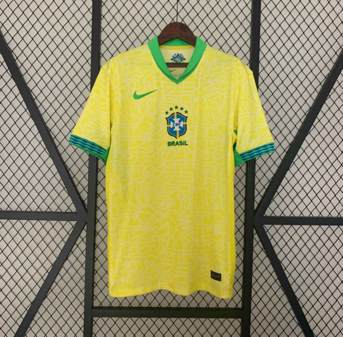 Brésil Maillot Domicile 24/25