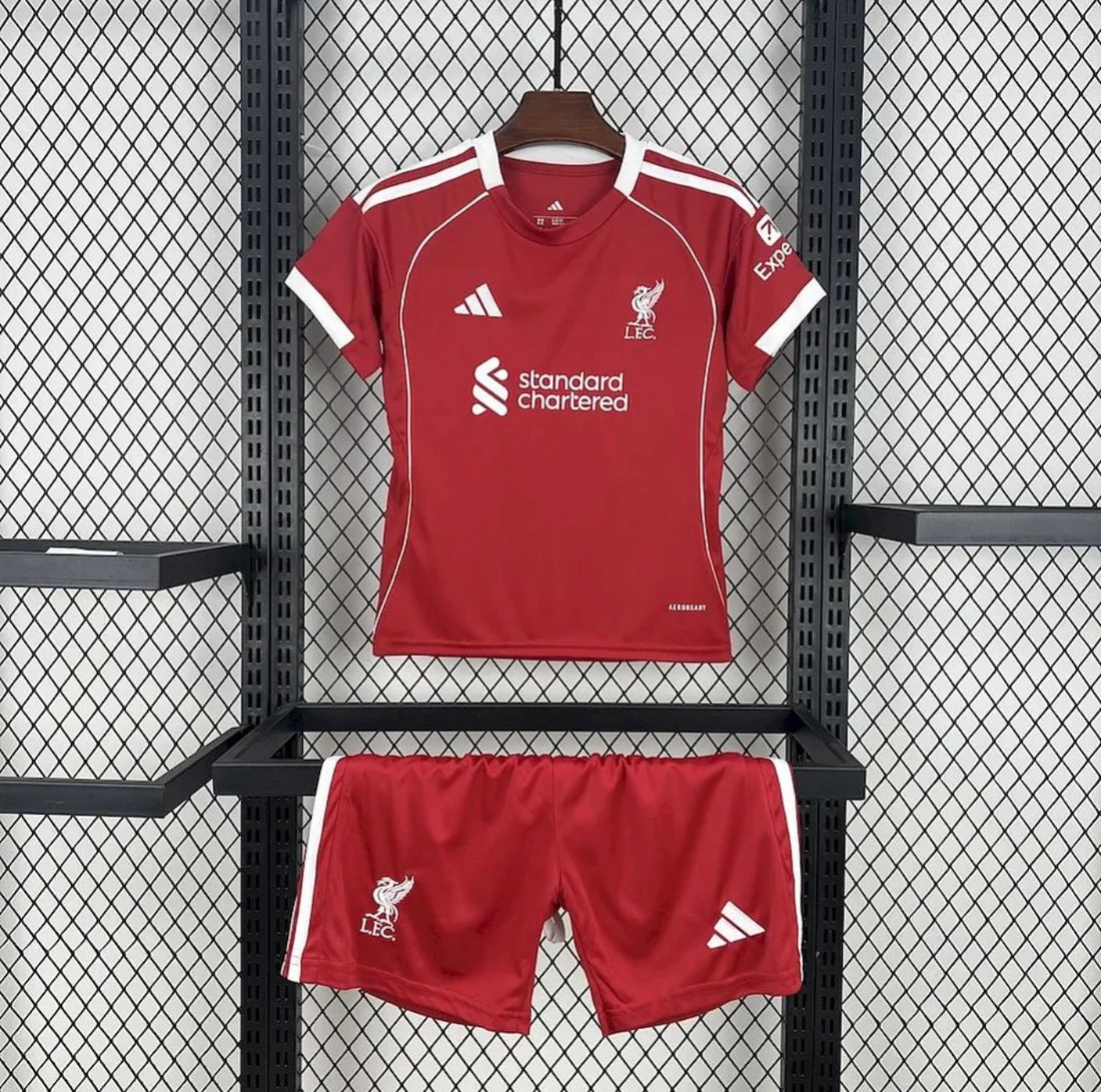Liverpool Maillot Domicile 25/26 - Enfant