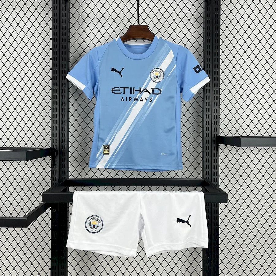 Manchester City Maillot Domicile 25/26 - Enfant