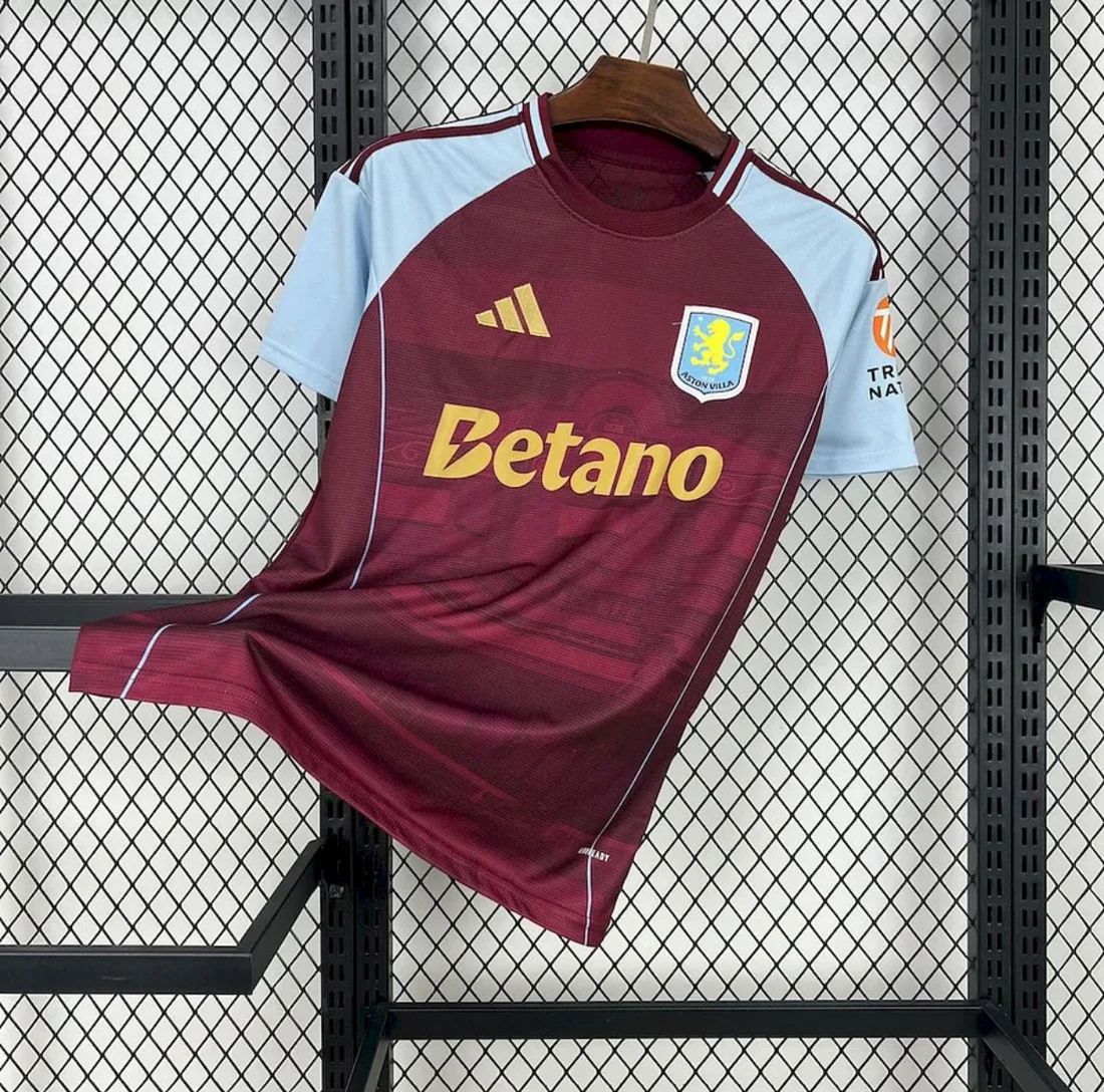 Aston Villa Maillot Domicile 25/26