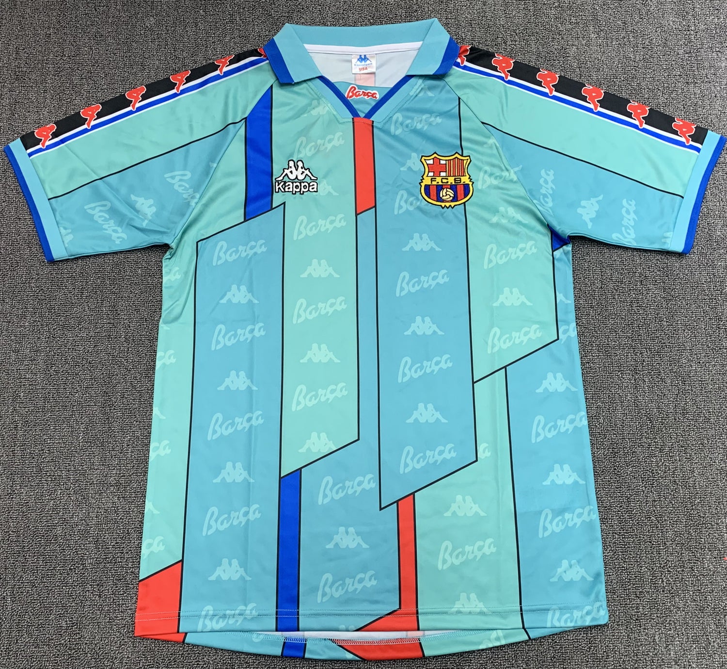 FC Barcelone Maillot Rétro 96/97