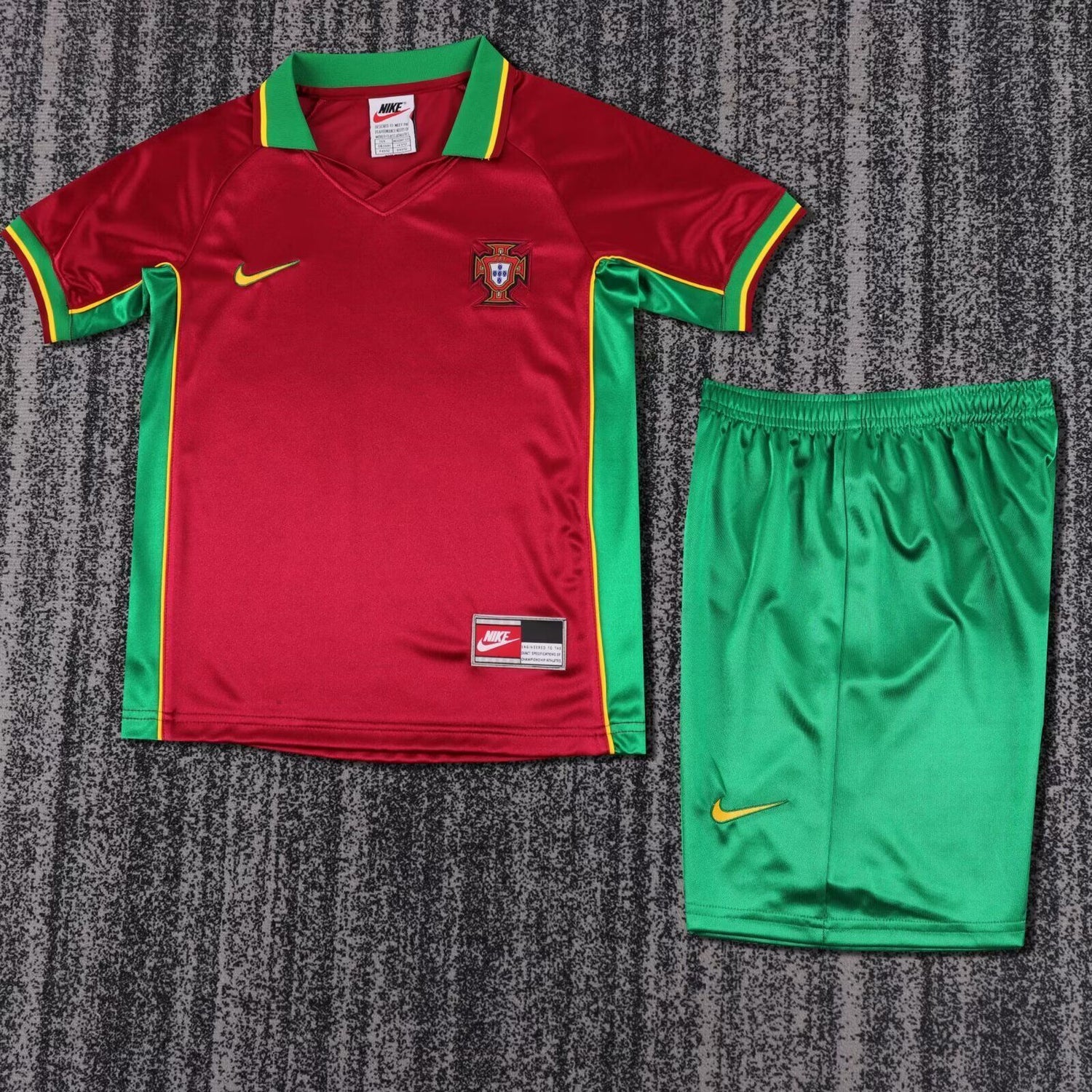 Portugal Maillot Rétro 98/99 - Enfant