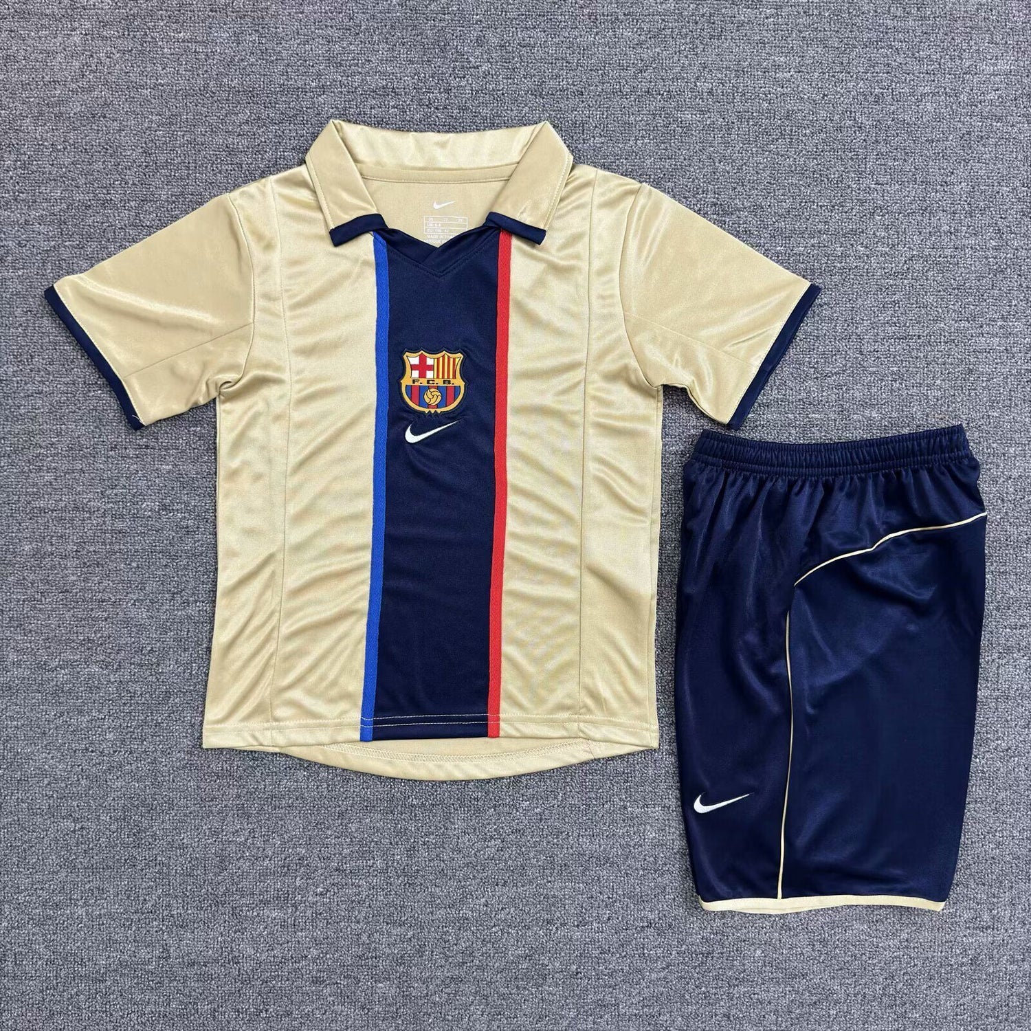 FC Barcelone Maillot Rétro 01/02 - Enfant